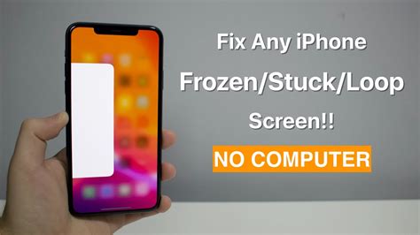 Why does my iPhone screen freeze?